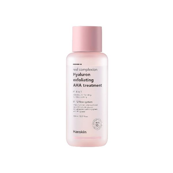 Hanskin Real Complexion Hyaluron Exfoliating AHA Treatment - 150ml