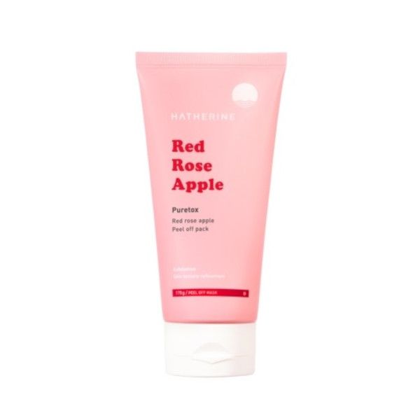 Hatherine Red Rose Apple Peel Off Pack - 170g