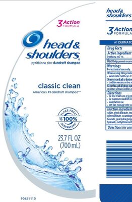 Head and Shoulders Classic Clean Shampoo