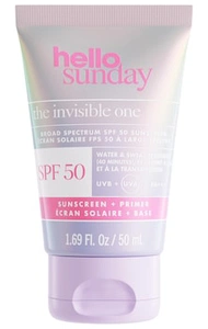 Hello Sunday The Invisible One SPF 50 Hydrating Sunscreen + Primer With Hyaluronic Acid