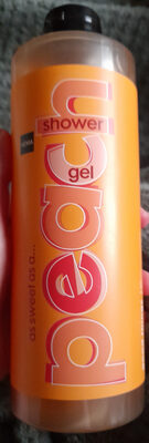 Peach shower gel