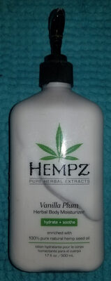 Vanilla Plum Herbal Body Moisturizer