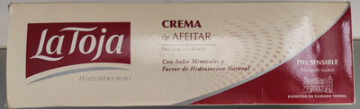 Crema de afeitar - Piel sensible