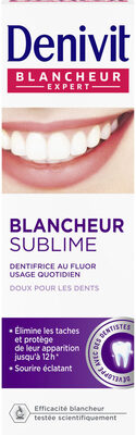 Dentifrice crème blancheur & éclat DENIVIT
