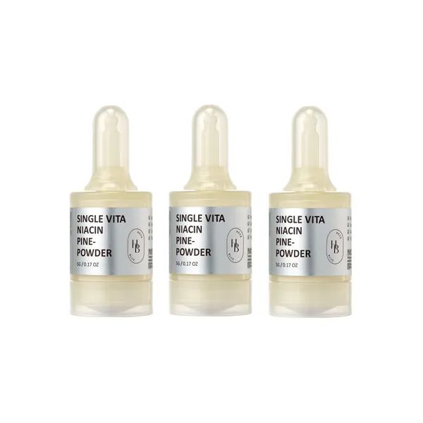 HEVEBLUE Single Vita Niacin Pine-Powder x 3pcs - 5g x 3
