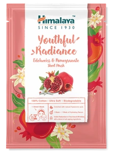 Himalaya Youthful Radiance Edelweiss & Pomegranate Sheet Mask