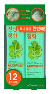 Holika Holika Pure Essence Mugwort Bubble Cleansing Pack