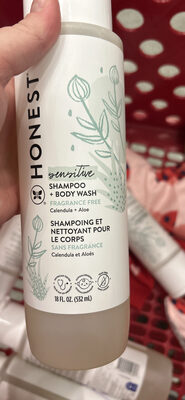 Sensitive Shampoo + Body Wash