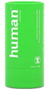 Human Essentials Guava, Sea Salt, And Coconut Supernatural Deodorant