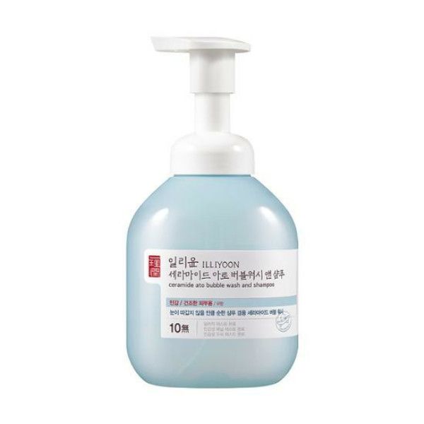 ILLIYOON Ceramide Ato Bubble Wash and Shampoo - 400ml