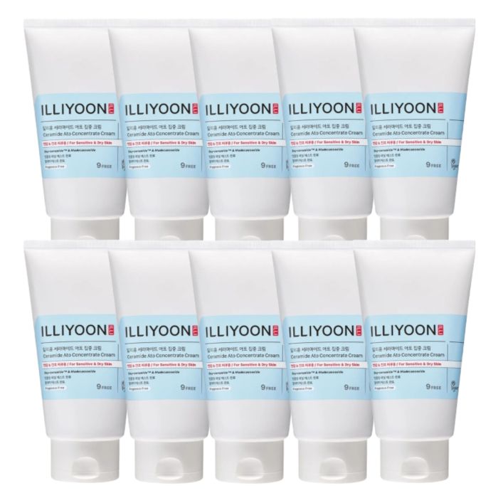 ILLIYOON Ceramide Ato Concentrate Cream - 30ml (10ea) Set
