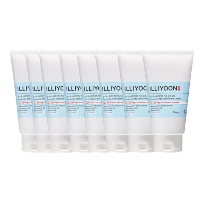 ILLIYOON Ceramide Ato Conentrate Cream Double Set - 150ml + 150ml (4ea) Set