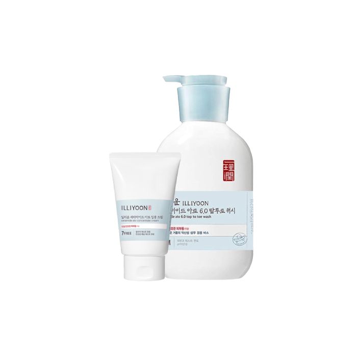 ILLIYOON Ceramide Cream and Wash Set