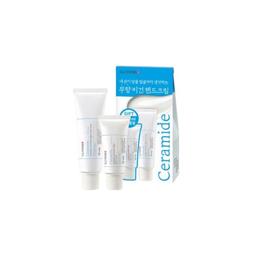 ILLIYOON Ceramide Unscented Vegan Hand Cream Set - 50ml + 30ml