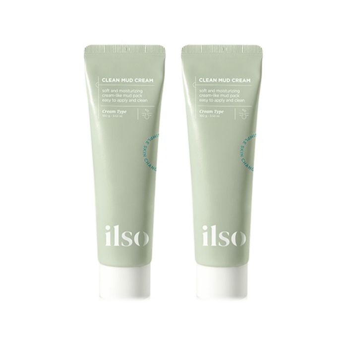 ILSO Clean Mud Cream - 100g (2ea) Set