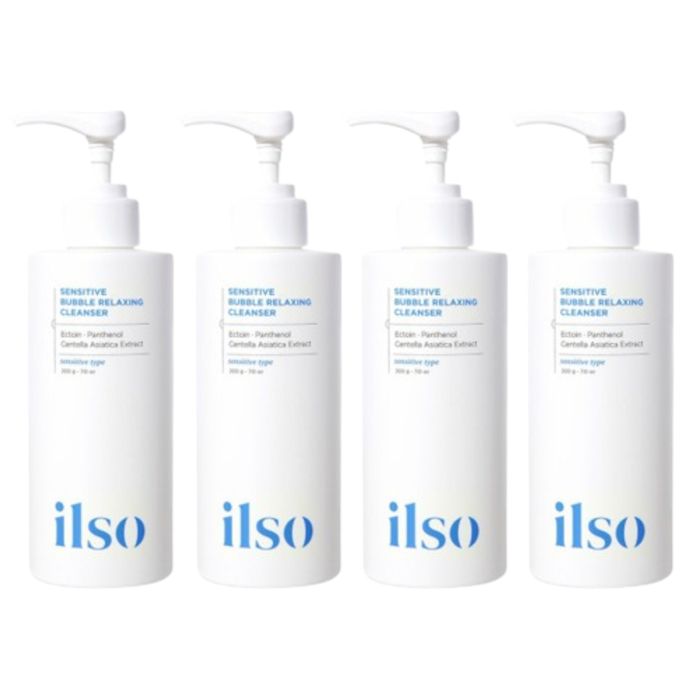 ILSO Sensitive Bubble Relaxing Cleanser - 200g (4ea) Set