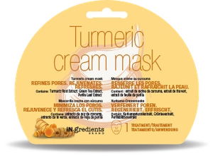in.gredients Turmeric Cream Mask