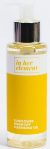 in her element Sunflower Wash-Off Cleansing Oil