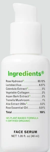 ingredients Face Serum