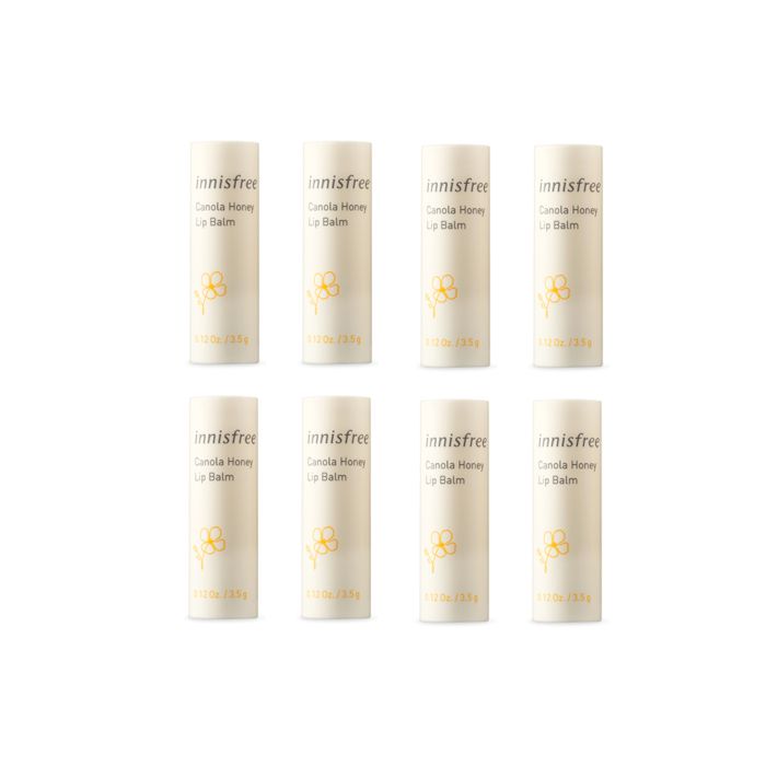 innisfree Canola Honey Lip Balm (8ea) Set