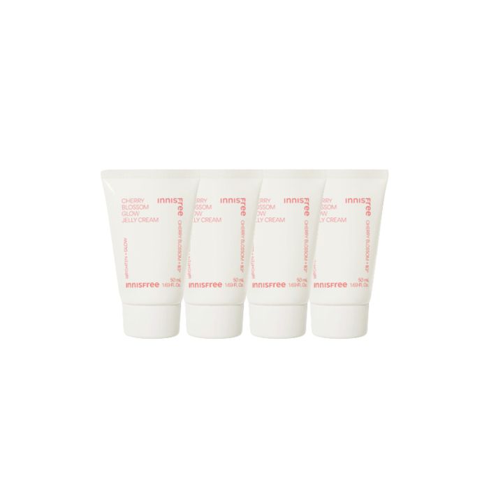 innisfree Cherry Blossom Glow Jelly Cream - 50ml (4ea) Set