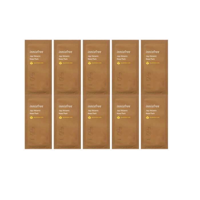 innisfree Jeju Volcanic nose pack (10ea) Set