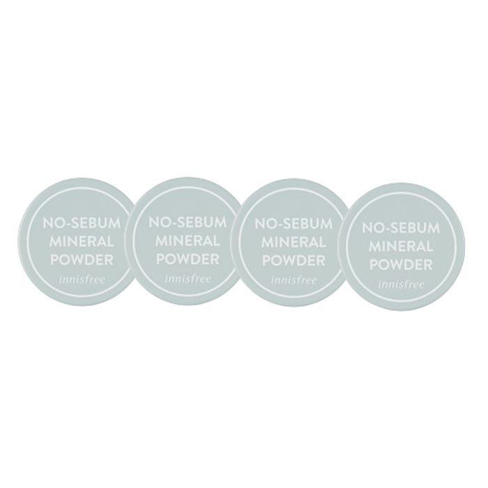 innisfree No Sebum Mineral Pact (4ea) Set
