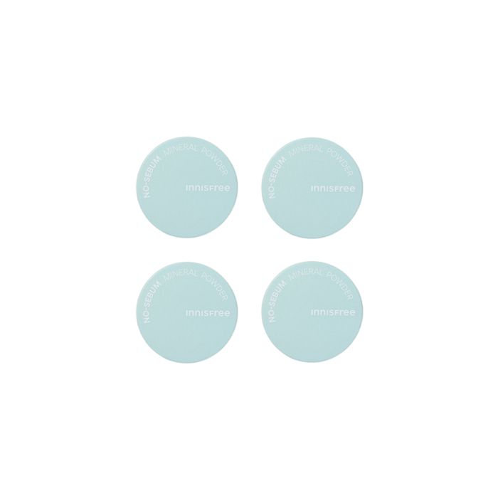 innisfree No-Sebum Mineral Powder (New Version) - 5g (4ea) Set