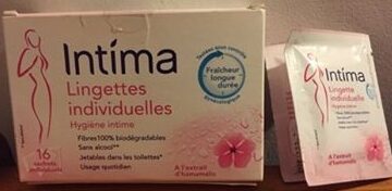 Lingettes individuelles - Hygiène intime