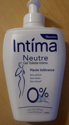 Neutre Gel Toilette Intime Haute tolérance 0%