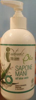 sapone mani bio all'aloe vera