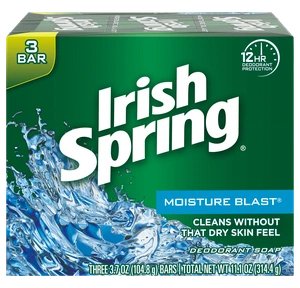 Irish Spring Moisture Blast Bar Soap
