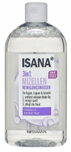 Isana 3 In 1 Mizellen Reinigungswasser