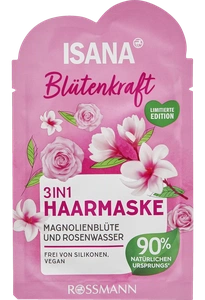 Isana Blütenkraft 3in1 Haarmaske