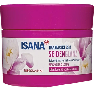 Isana Haarmaske 3in1 Seidenglanz