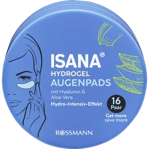 Isana Hydrogel Augenpads Mit Hyaluron & Aloe Vera