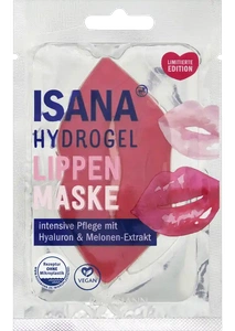 Isana Hydrogel Lippenmaske Hyaluron & Melon