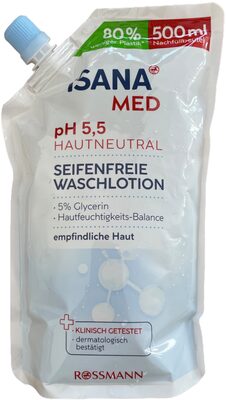 Seifenfreie Waschlotion pH 5,5 hautneutral