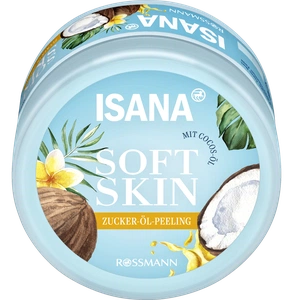 Isana Soft Skin Zucker-Öl-Peeling Cocos