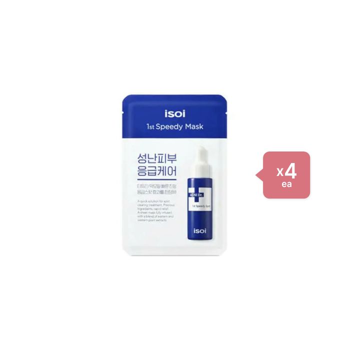 ISOI ACNI Dr. 1st Speedy Mask - 1ea (4ea) Set