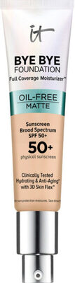 Bye Bye Foundation Oil-Free Matte Full Coverage Moisturizer with SPF 50+