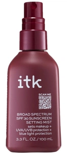 ITK Broad Spectrum SPF 30 Sunscreen Setting Mist