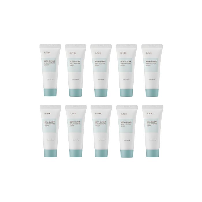 iUNIK Beta Glucan Daily Moisture Cream - 15ml (10ea) Set
