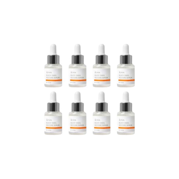 iUNIK Black Snail Restore Serum - 15ml (8ea) Set