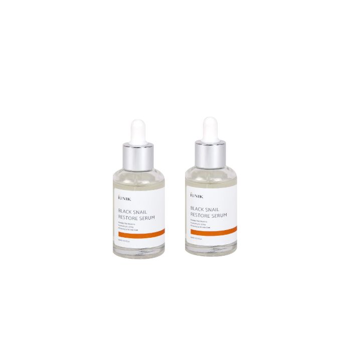 iUNIK Black Snail Restore Serum - 50ml (2ea) Set