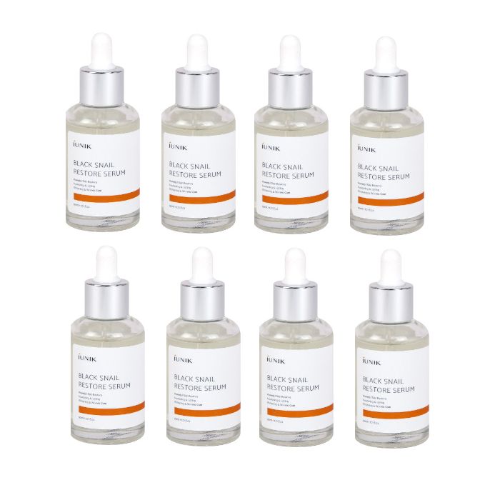 iUNIK Black Snail Restore Serum - 50ml (8ea) Set