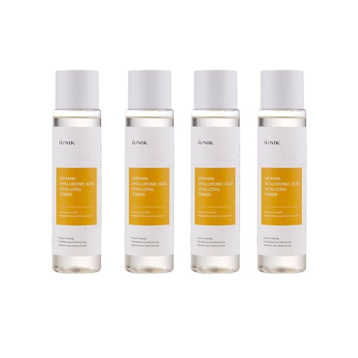 iUNIK Vitamin Hyaluronic Acid Vitalizing Toner - 200ml - 200ml (4ea) Set