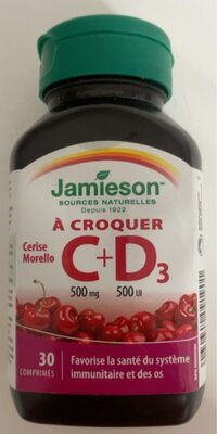 Vitamines à croquer C + D3
