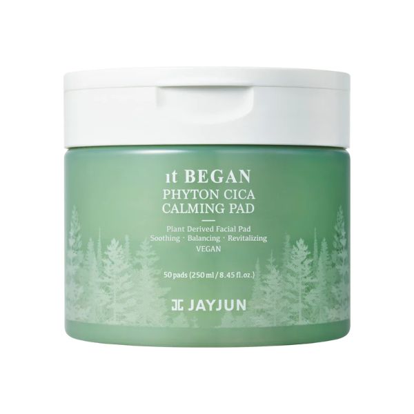 JAYJUN it Began Phyton Cica Calming Pad Set - 50 pads/250ml (+20pads refill)