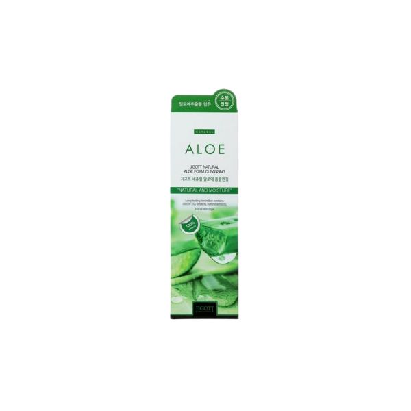 Jigott Natural Aloe Foam Cleansing - 180ml